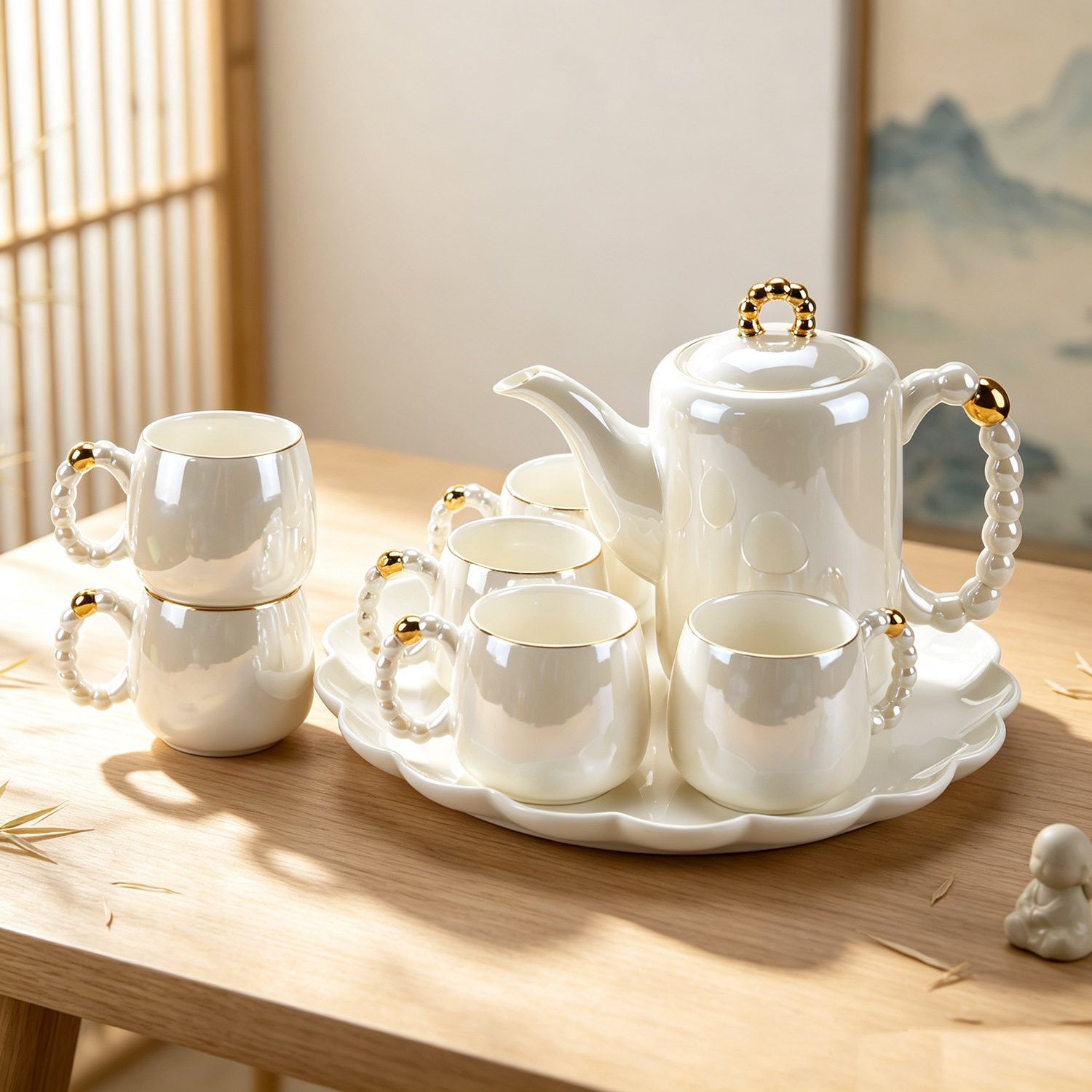 Conjunto de Chá de Cerâmica Br - Home Cooking Recipes avaliação e preço