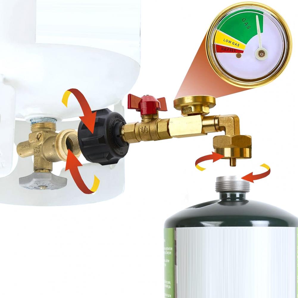 Conector do tanque de gás prop - Home Cooking Gas avaliação e preço